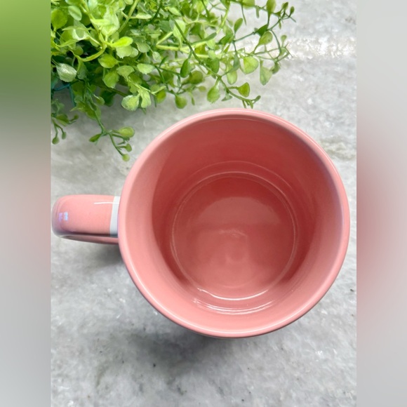 New Poochie Dog Retro 80s Style Ceramic Coffee Mug Cup w/ Pink Interior - 10oz - Picture 7 of 9